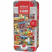 Worlds Smallest - Route 66 1000 Piece Puzzle