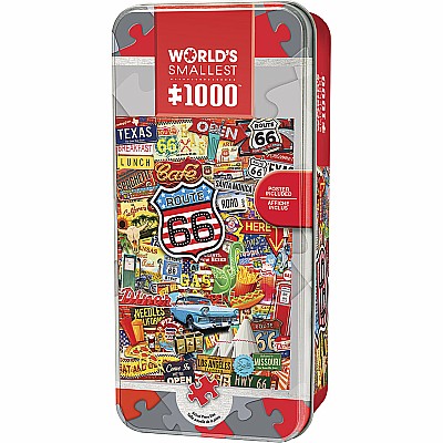 Worlds Smallest - Route 66 1000 Piece Puzzle