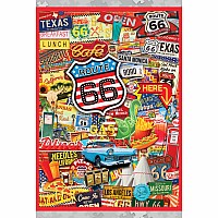 Worlds Smallest - Route 66 1000 Piece Puzzle