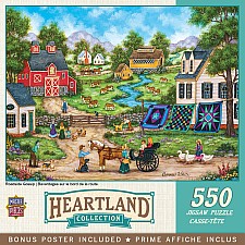 Heartland - Roadside Gossip 550 Piece Puzzle