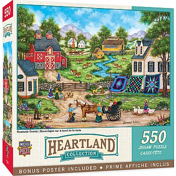 Heartland - Roadside Gossip 550 Piece Puzzle
