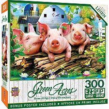 Green Acres - Three Lil' Pigs 300 Piece EZ Grip Puzzle