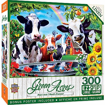 Green Acres - Moo Love 300 Piece EZ Grip Puzzle