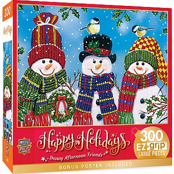 Holiday - Snowy Afternoon Friends 300 Piece EZ Grip Puzzle