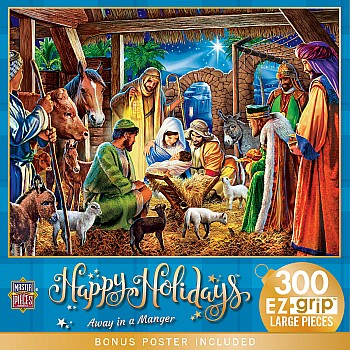 Holiday - Away in a Manger 300 Piece EZ Grip Puzzle