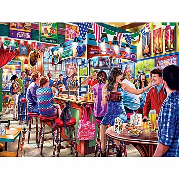 Drive-Ins, Diners and Dives - Duffy's Sports and Suds 550 Piece Puzzle