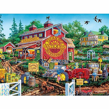Country Escapes - Antique Barn 550 Piece Puzzle