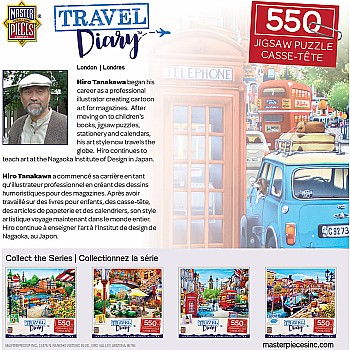 Travel Diary - London 550 Piece Puzzle