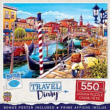 Travel Diary - Venice 550 Piece Puzzle