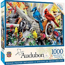 Audubon - Backyard Birds 1000 Piece Puzzle