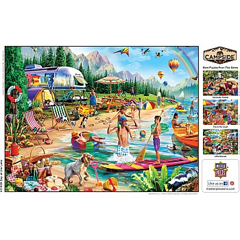 Campside - Day at the Lake 300 Piece EZ Grip Puzzle