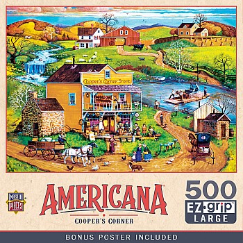 Americana - Cooper's Corner 500 Piece EZ Grip Puzzle