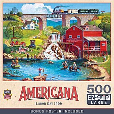 Americana - Labor Day 1909 500 Piece EZ Grip Puzzle