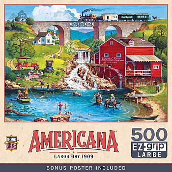 Americana - Labor Day 1909 500 Piece EZ Grip Puzzle