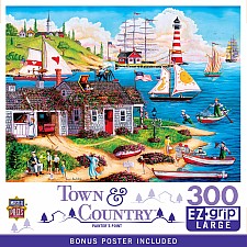 Town and Country - Painter's Point 300 Piece EZ Grip Puzzle