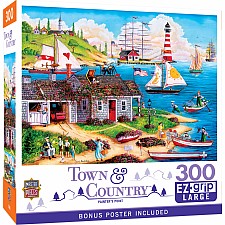 Town and Country - Painter's Point 300 Piece EZ Grip Puzzle