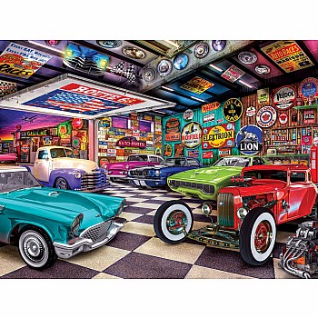 Wheels - Collector's Garage 750 Piece Puzzle