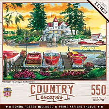 Country Escapes - Millionaire's Row 550 Piece Puzzle