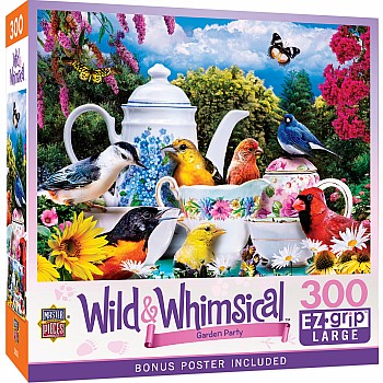 Wild and Whimsical - Garden Party 300 Piece EZ Grip Puzzle
