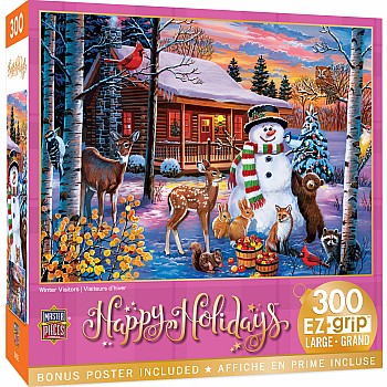 Holiday - Winter Visitors 300 Piece EZ Grip Puzzle