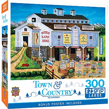 Town and Country - The Sign Maker 300 Piece EZ Grip Puzzle