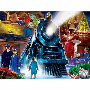 Holiday Glitter - The Polar Express Ride 550 Piece Puzzle