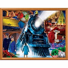 Holiday Glitter - The Polar Express Ride 550 Piece Puzzle