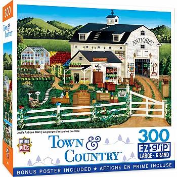 Town and Country - Jodi's Antique Barn 300 Piece EZ Grip Puzzle