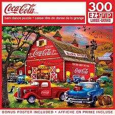 Coca-Cola - Barn Dance 300 Piece EZ Grip Puzzle