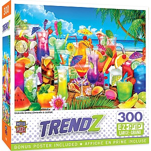 Trendz - Umbrella Drinks 300 Piece EZ Grip Puzzle