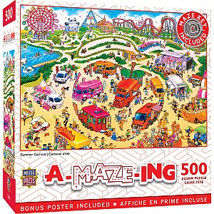 A-Maze-ing - Summer Carnival 500 Piece Puzzle