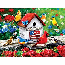 Audubon - An American Birdhouse 300 Piece EZ Grip Puzzle