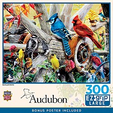 Audubon - Backyard Birds 300 Piece EZ Grip Puzzle
