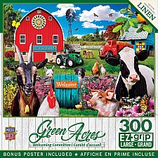 Green Acres - Welcoming Committee 300 Piece EZ Grip Puzzle