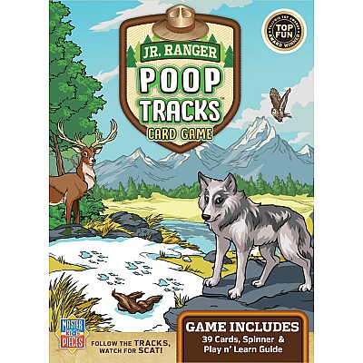 National Parks Jr Ranger Poop Tracks Card Game