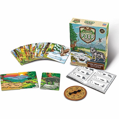 National Parks Jr Ranger Poop Tracks Card Game