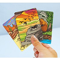 National Parks Jr Ranger Poop Tracks Card Game