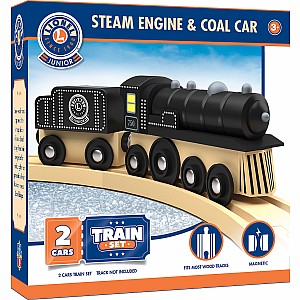 Lionel Steam Engine & Coal Car Toy Train Set