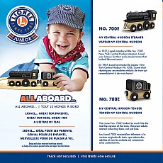 Lionel Steam Engine & Coal Car Toy Train Set