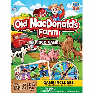 Old MacDonald's Farm Bingo Game