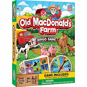 Old MacDonald's Farm Bingo Game