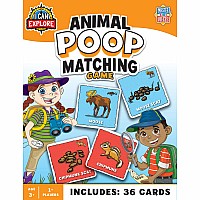 I Can Explore - Animal Poop Matching Game