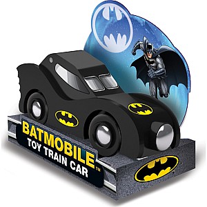 Batman Batmobile Wood Toy Train