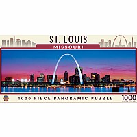 American Vista Panoramic - St. Louis 1000 Piece Puzzle