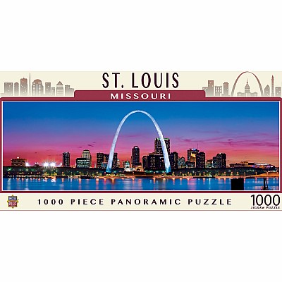 American Vista Panoramic - St. Louis 1000 Piece Puzzle