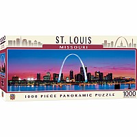 American Vista Panoramic - St. Louis 1000 Piece Puzzle