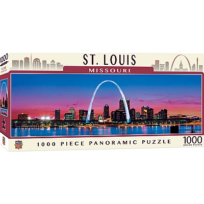 American Vista Panoramic - St. Louis 1000 Piece Puzzle