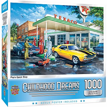 Childhood Dreams - Pop's Quick Stop 1000 Piece Puzzle