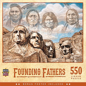 Tribal Spirit - Founding Fathers 550 Piece Puzzle