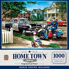 Hometown Heroes - Neighborhood Patrol 1000 Piece Puzzle